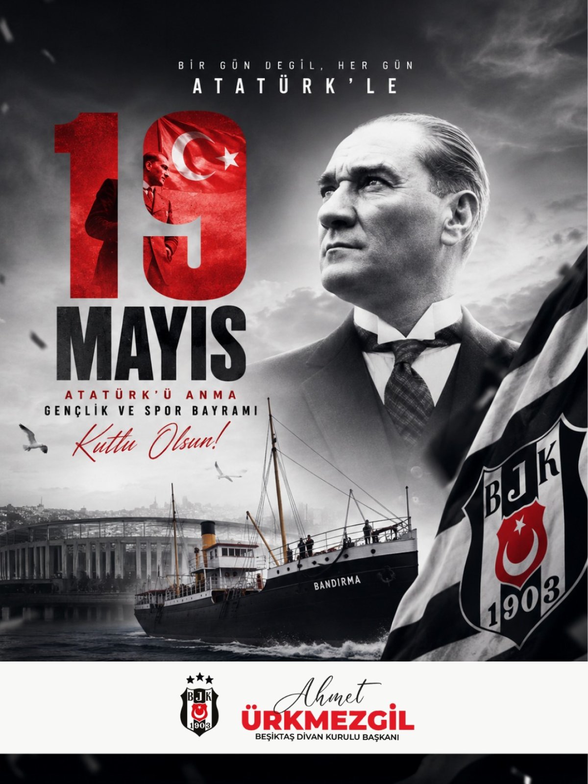 19 Mayıs: Gençliğin, Sporun ve Beşiktaş’ın Gurur Günü